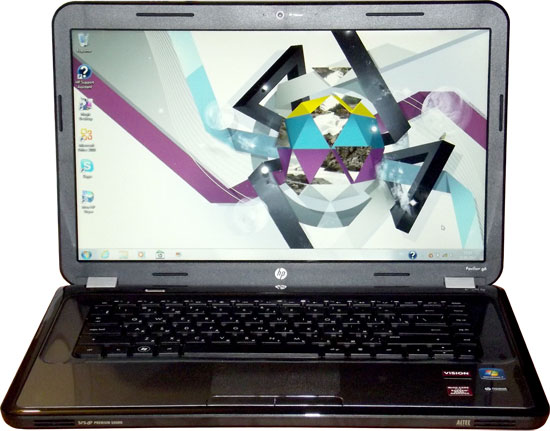 Вот так выглядит ноутбук HP Pavilion g6-1336er