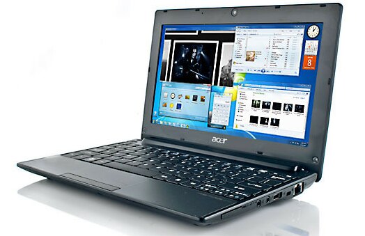 Общий вид Acer Aspire One 522