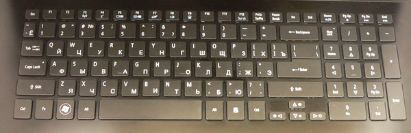 Acer Aspire Ethos 8951G - клавиатура