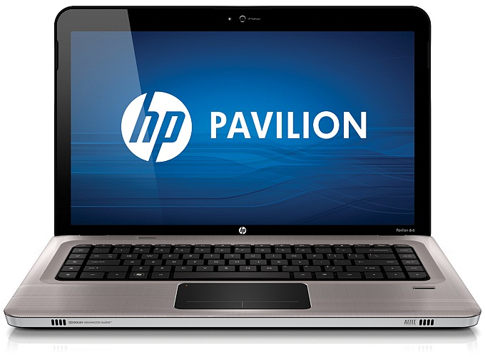 Внешний вид ноутбука HP Pavilion dv6-3305er (LS836EA)